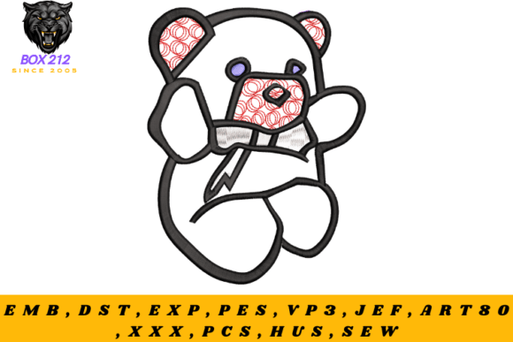 Download Cute Teddy Bear Embroidery Design - Cute Collection