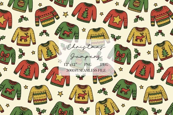 Download Christmas Sweaters Jumpers Seamless File - Jumpers Collection