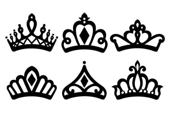 Download Princess Crown Silhouette, Crown Icon - Premium Resources
